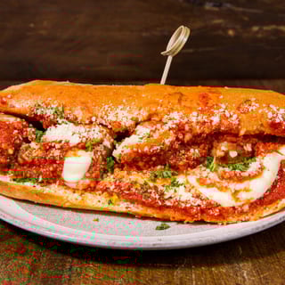 Meatball Parmesan Hero