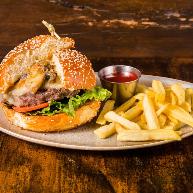 Savor Our Truffle Burger